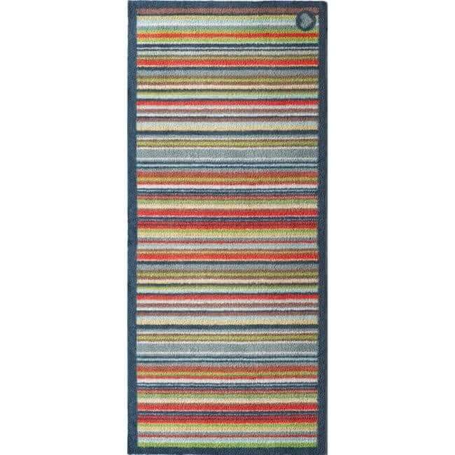 The Rugs Eco-Friendly Washable Striped Mat | Trap 95% Dirt