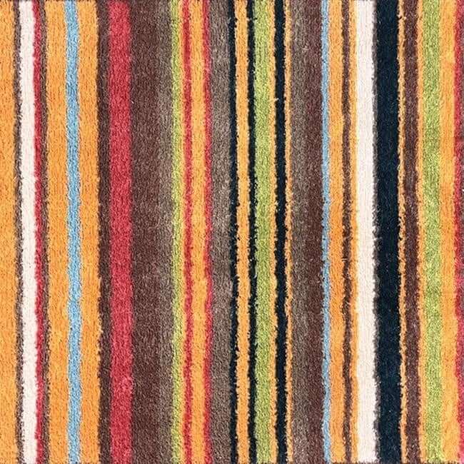 The Rugs Eco-Friendly Washable Striped Mat | Trap 95% Dirt