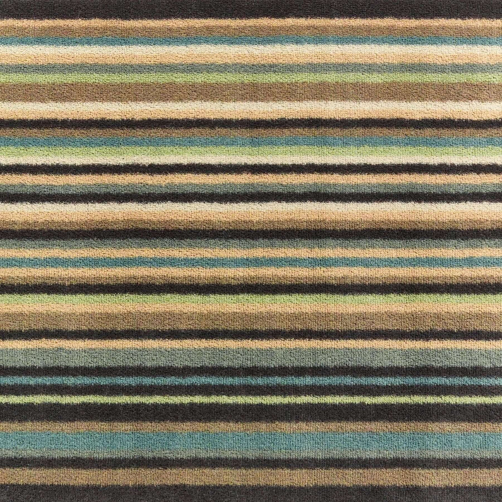 The Rugs Eco-Friendly Washable Striped Mat | Trap 95% Dirt