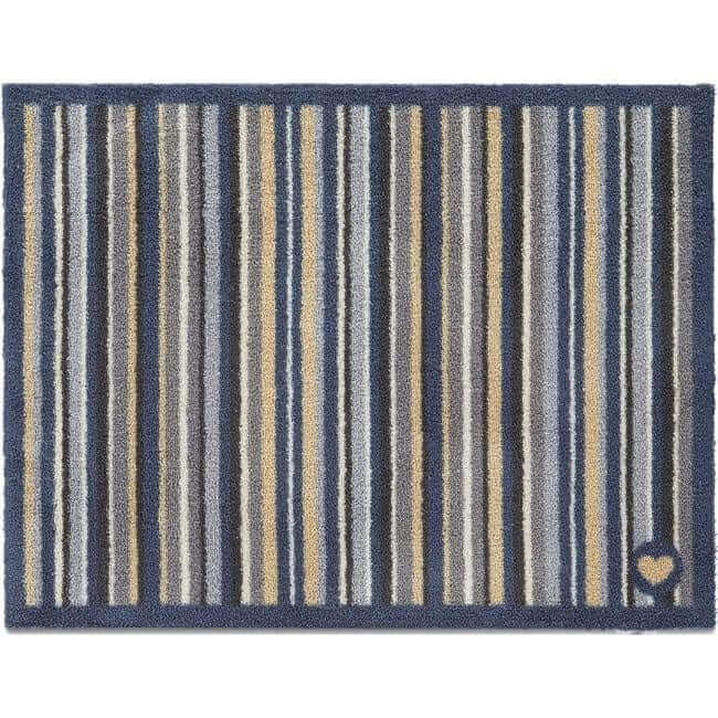 The Rugs Eco-Friendly Washable Striped Mat | Trap 95% Dirt