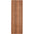 Rectangular mat with brown and beige striped pattern on a white background