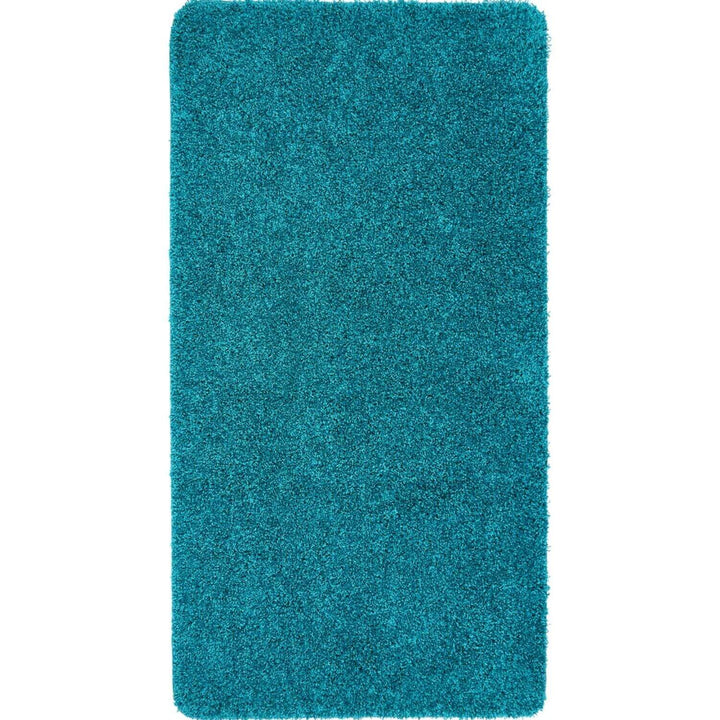 Washable Teal Shaggy Rug | Luxury British Design | The Rugs
