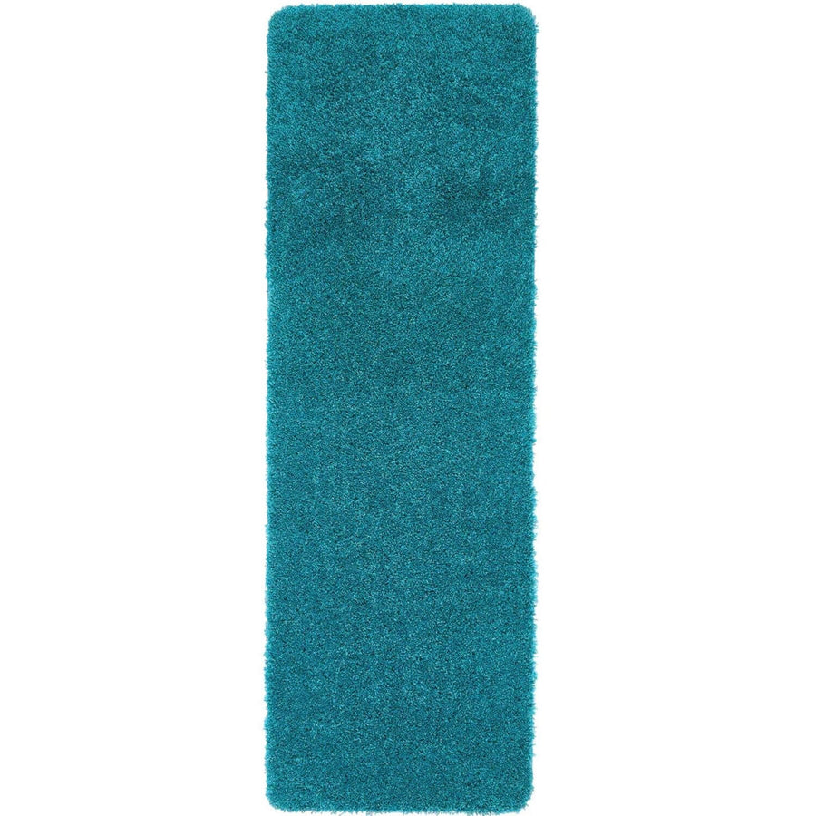 Washable Teal Shaggy Rug | Luxury British Design | The Rugs