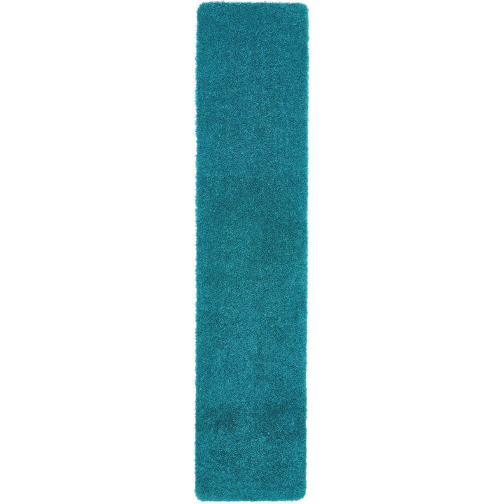 Washable Teal Shaggy Rug | Luxury British Design | The Rugs