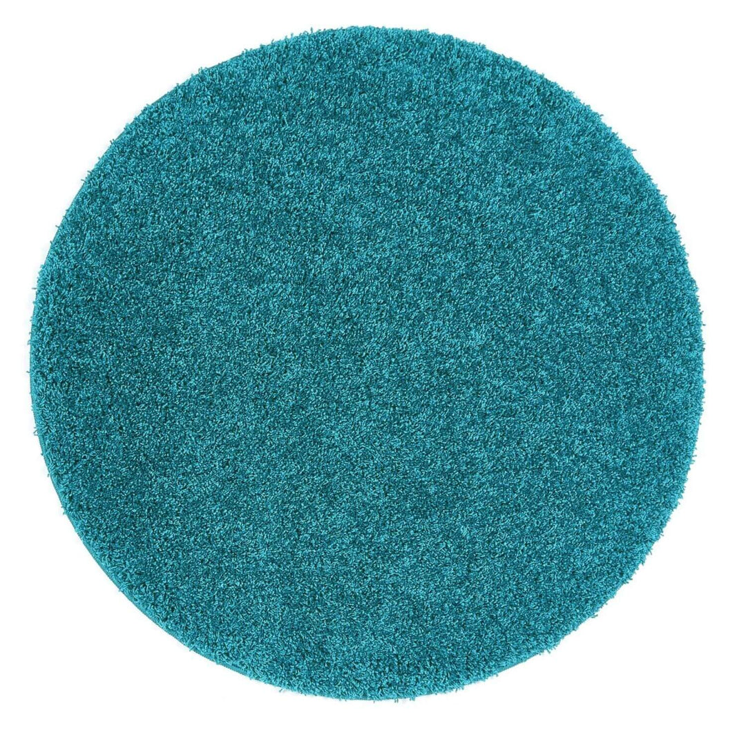 Washable Teal Shaggy Rug | Luxury British Design | The Rugs