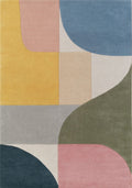 Ted Baker Westminster Wool Curzon Cream Multicolour Rug