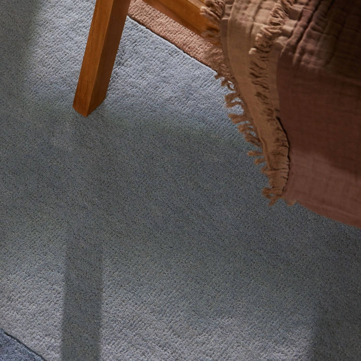 Ted Baker wool cream multicolour rug, shed-resistant, eco-friendly, sound-absorbing, hand-made rug.
