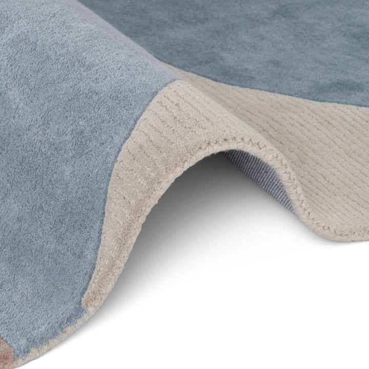 Ted Baker wool cream multicolour rug, shed-resistant, eco-friendly, sound-absorbing, hand-made rug.