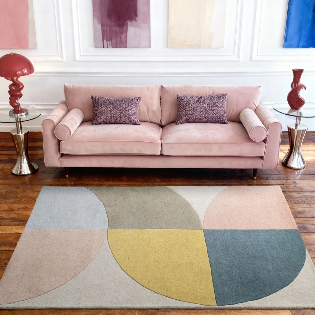 Ted Baker Westminster Wool Savile Cream Multicolour Rug