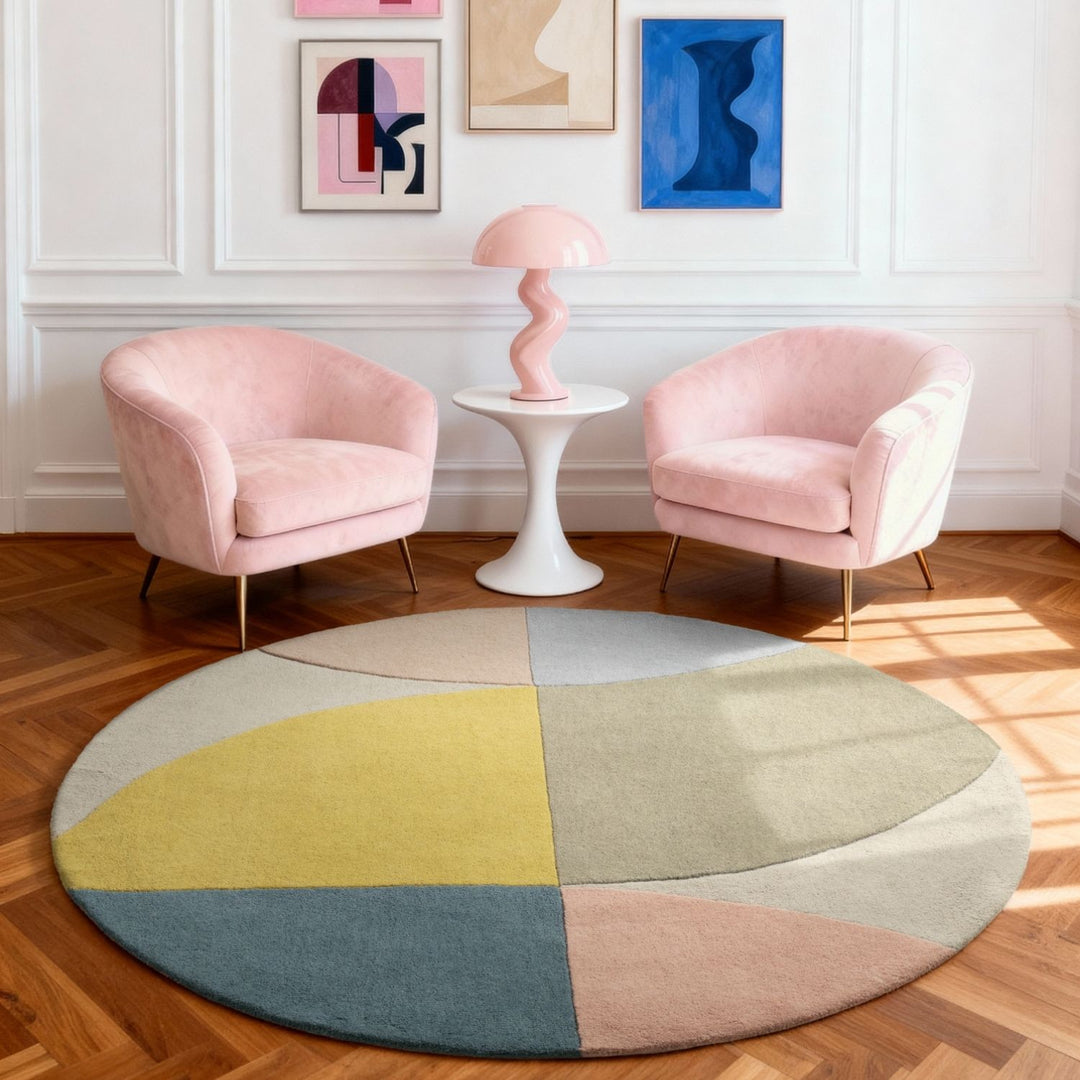 Ted Baker Westminster Wool Savile Cream Multicolour Rug
