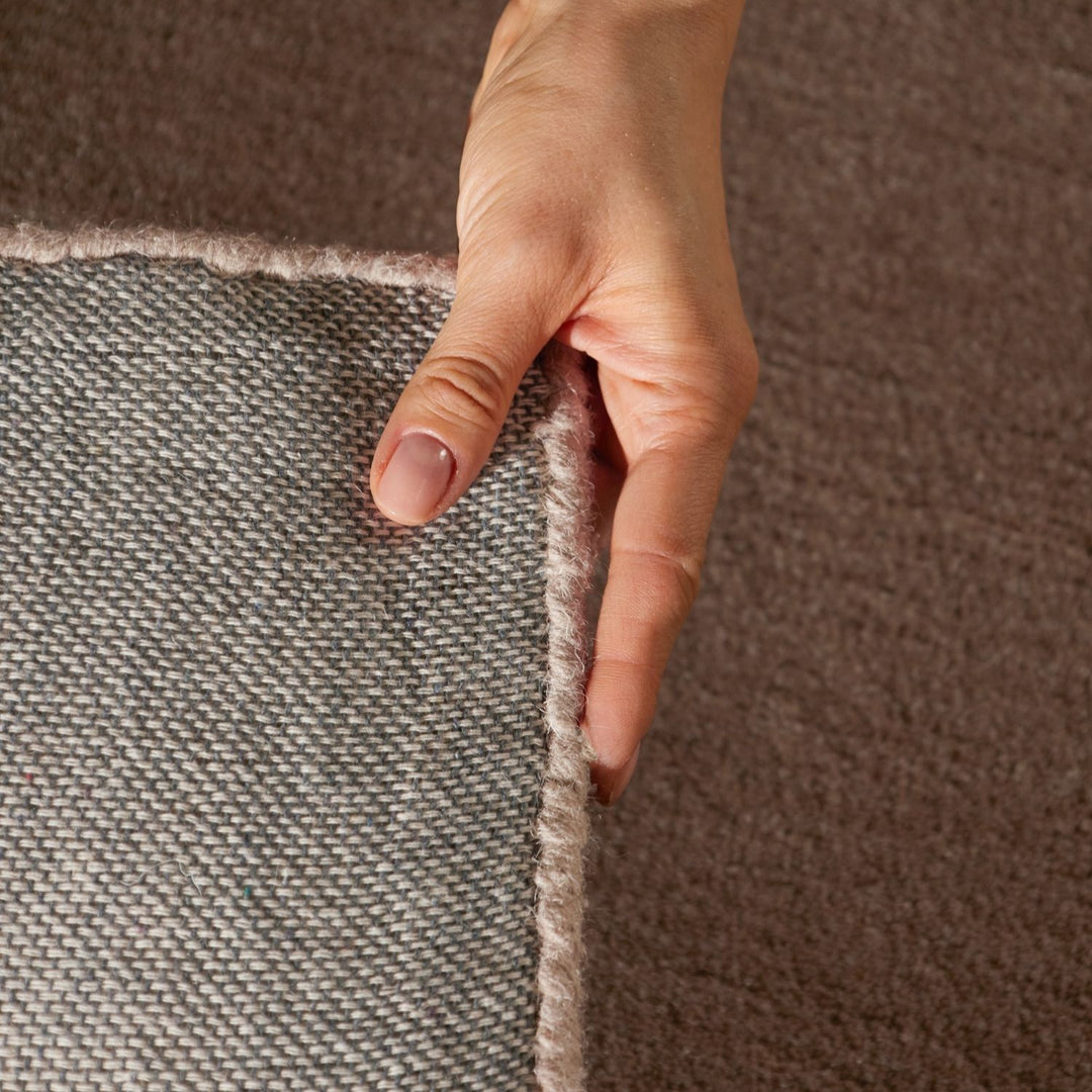 Ted Baker wool Cream beige rug, geometric design, ultra soft pile, hand-woven, durable material.