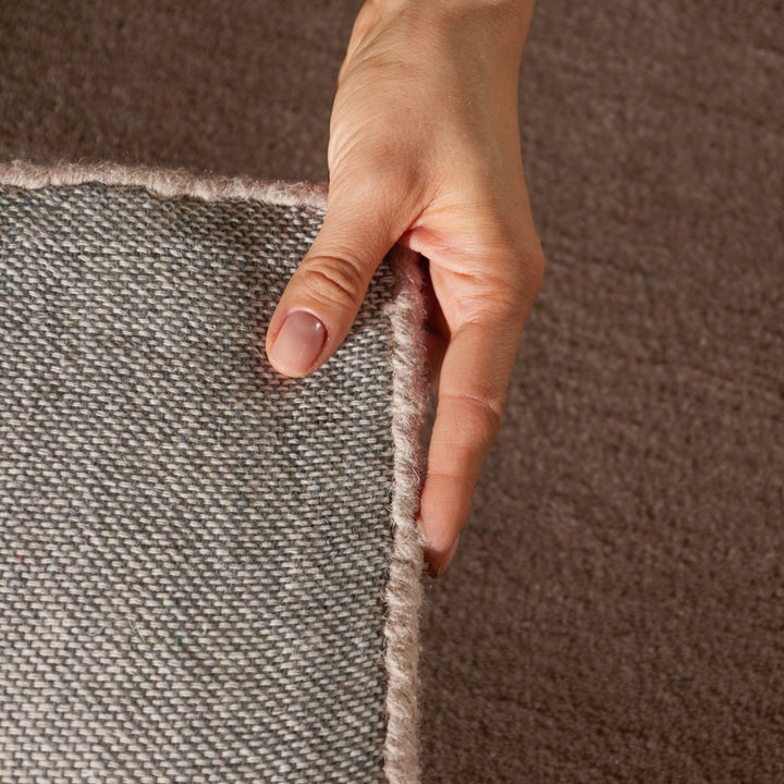 Ted Baker wool Cream beige rug, geometric design, ultra soft pile, hand-woven, durable material.