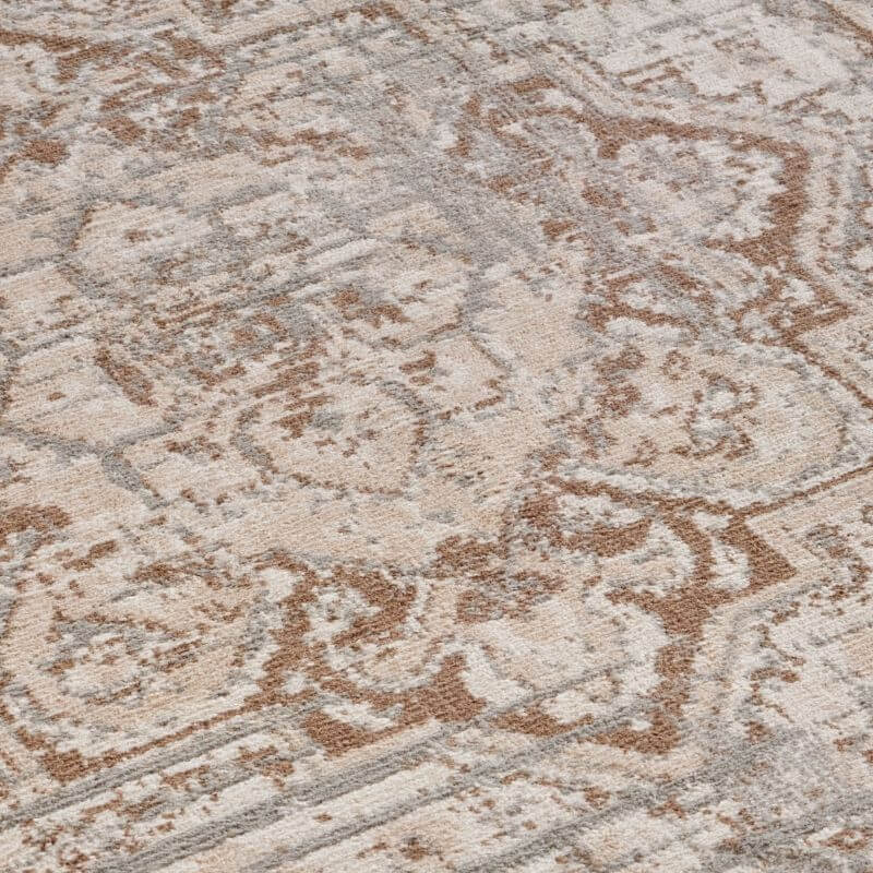 The Rugs Terrain Designer Shortpile Rug – Medallion Design