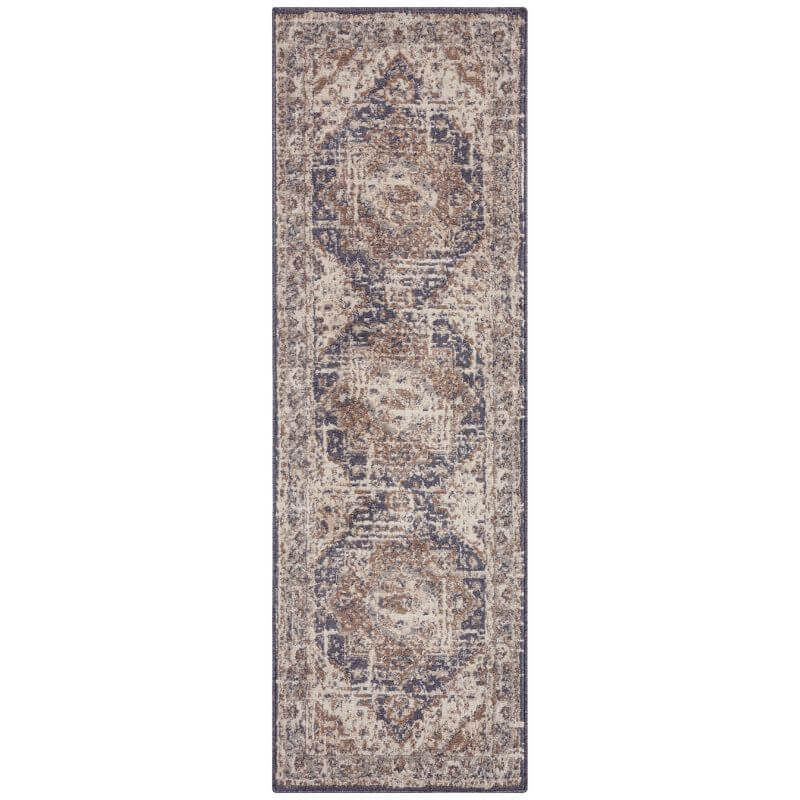 The Rugs Terrain Designer Shortpile Rug – Medallion Design