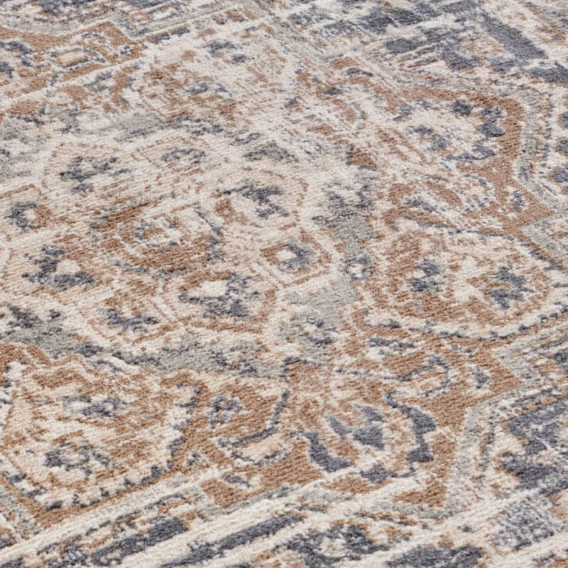 The Rugs Terrain Designer Shortpile Rug – Medallion Design