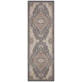 Terrain Designer Shortpile Black Blue Rug