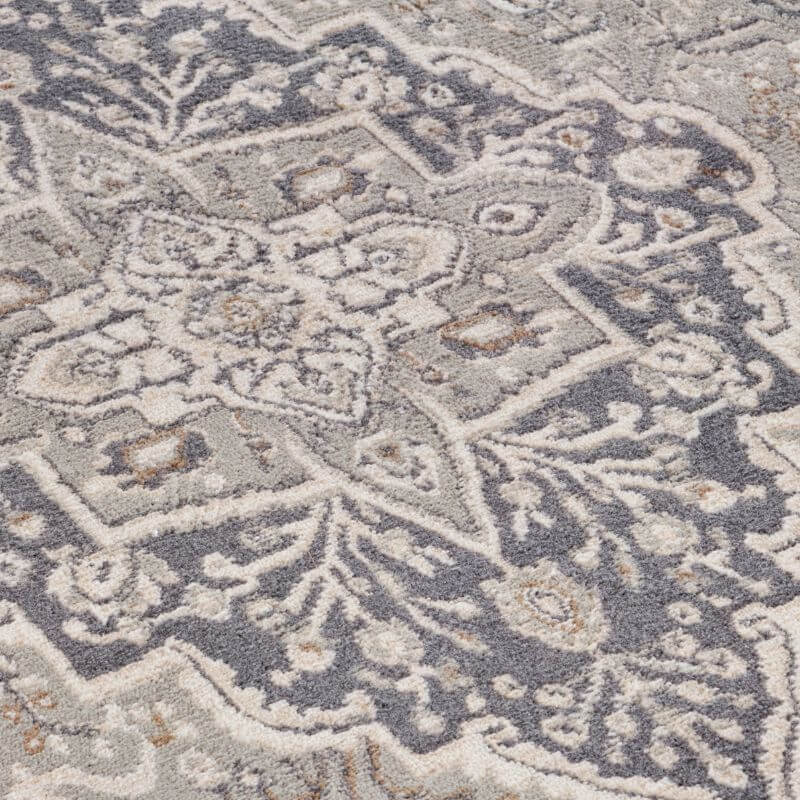 The Rugs Terrain Designer Shortpile Rug – Medallion Design