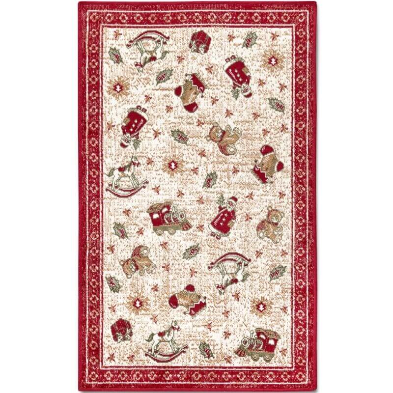 The Rugs Nostalgic Toy-Inspired Rug: Festive Charm Awaits