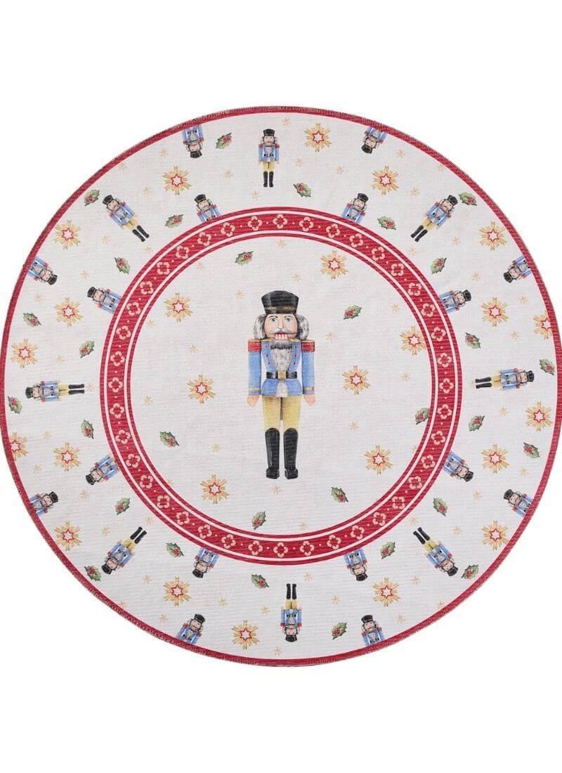 The Rugs Villeroy & Boch Toy's Round Christmas Rug – 160 cm