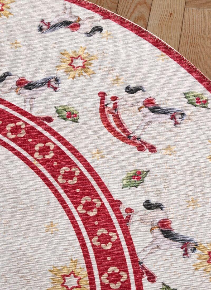 Villeroy & Boch Toy's Round Christmas Rug – 160 cm
