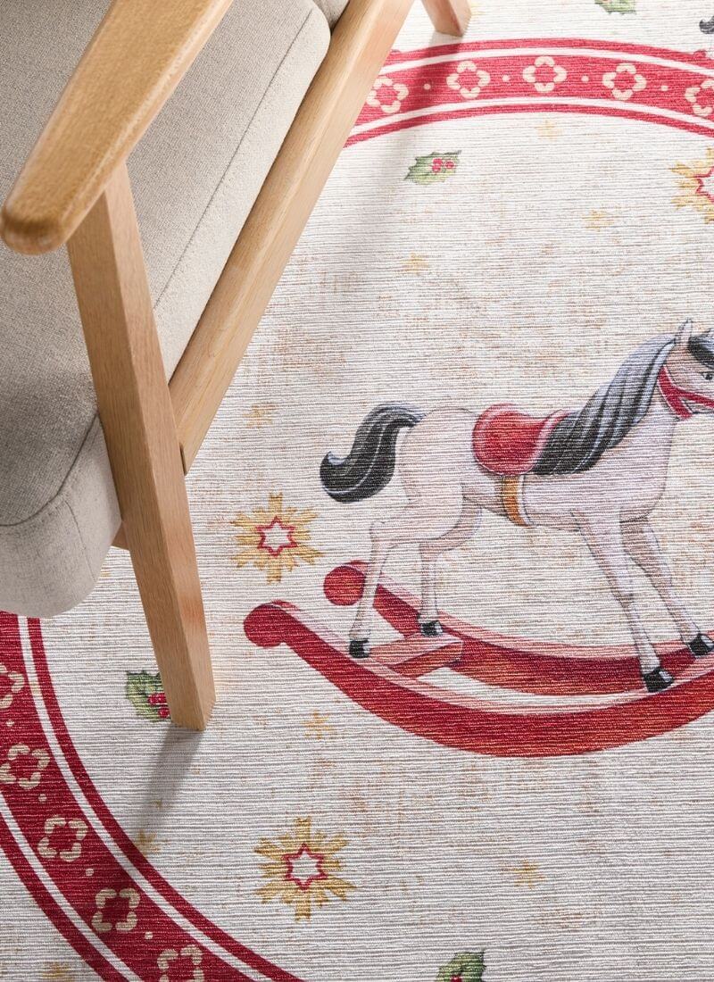 Villeroy & Boch Toy's Round Christmas Rug – 160 cm