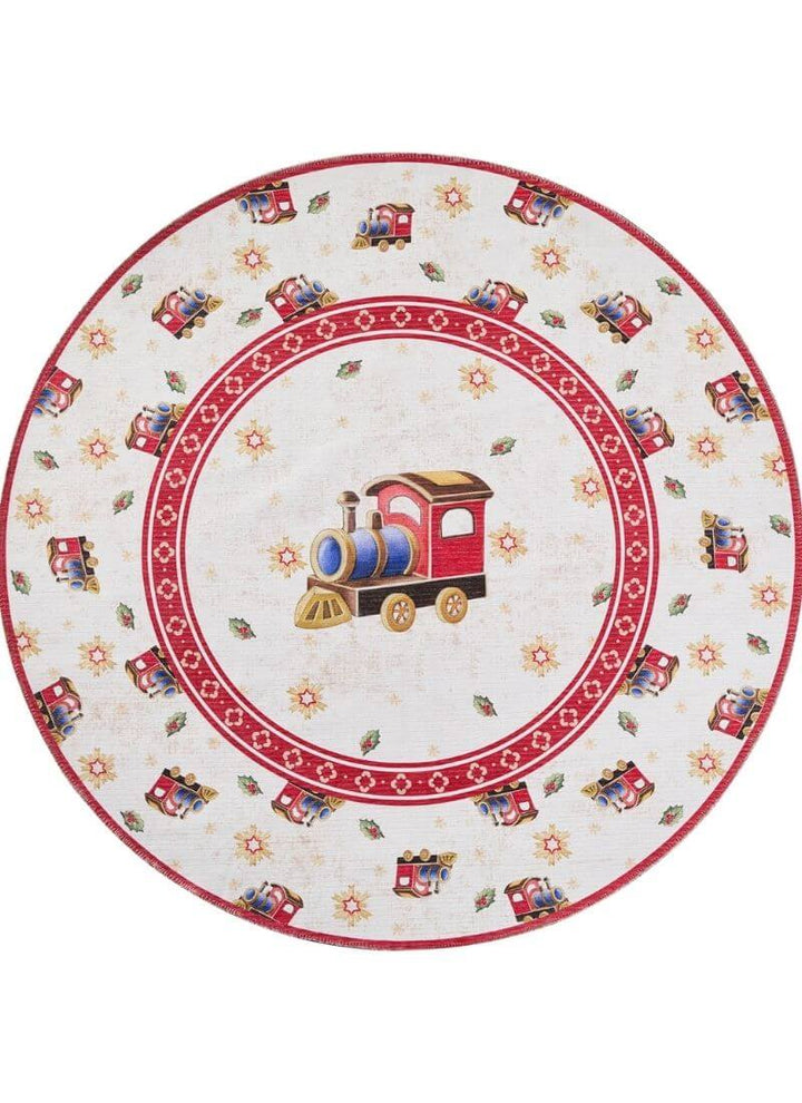 Villeroy & Boch Toy's Round Christmas Rug – 160 cm