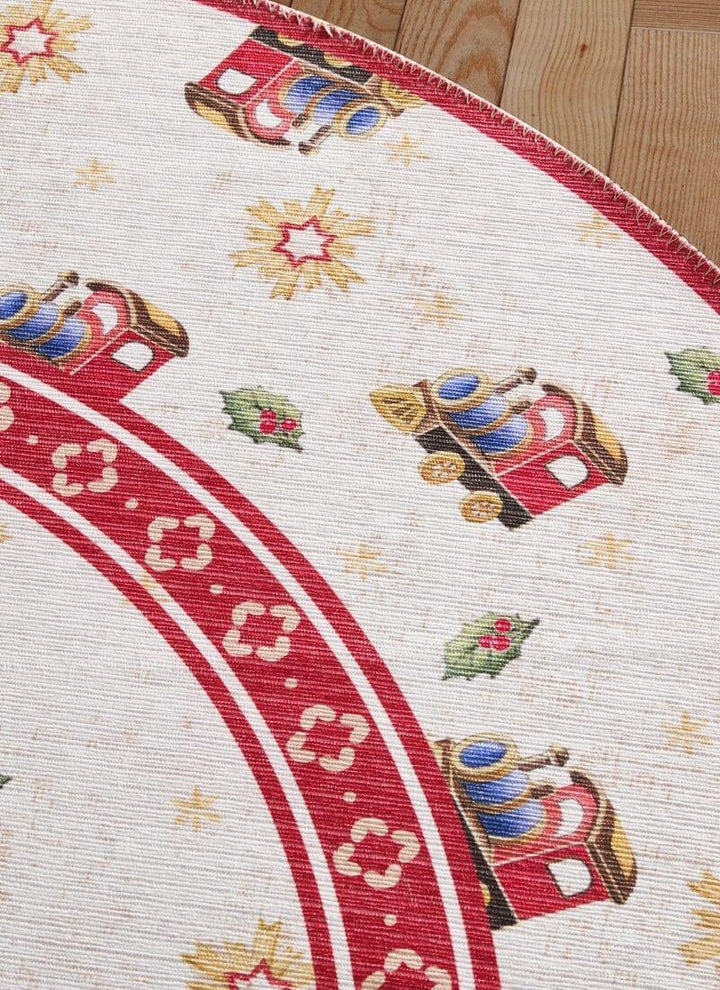 Villeroy & Boch Toy's Round Christmas Rug – 160 cm