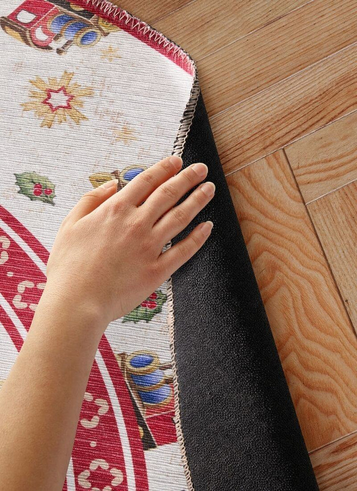 Villeroy & Boch Toy's Round Christmas Rug – 160 cm