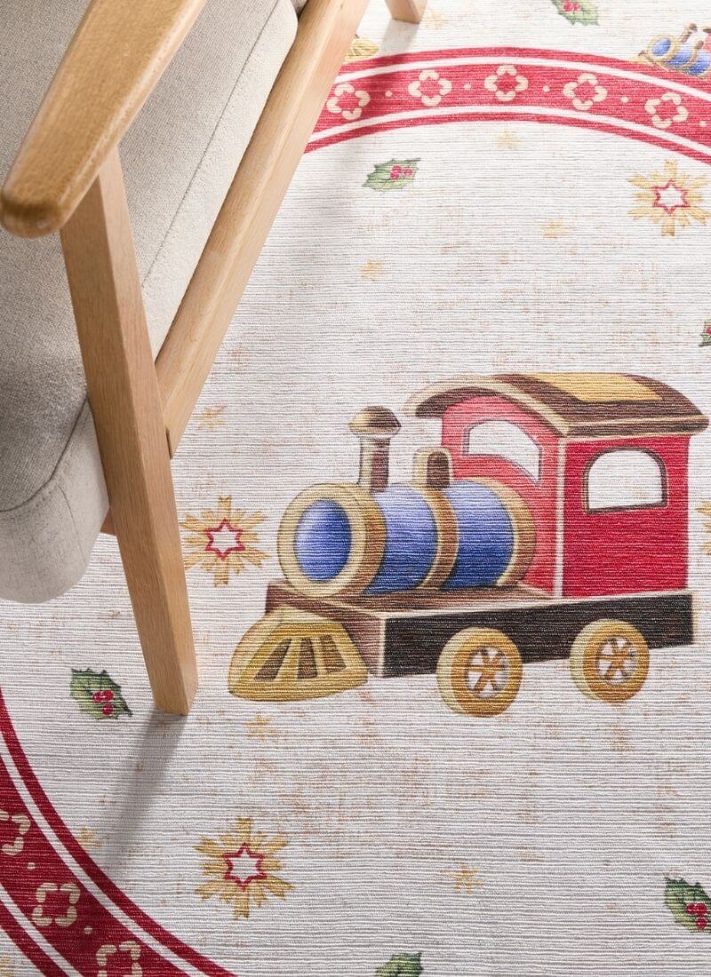 Villeroy & Boch Toy's Round Christmas Rug – 160 cm