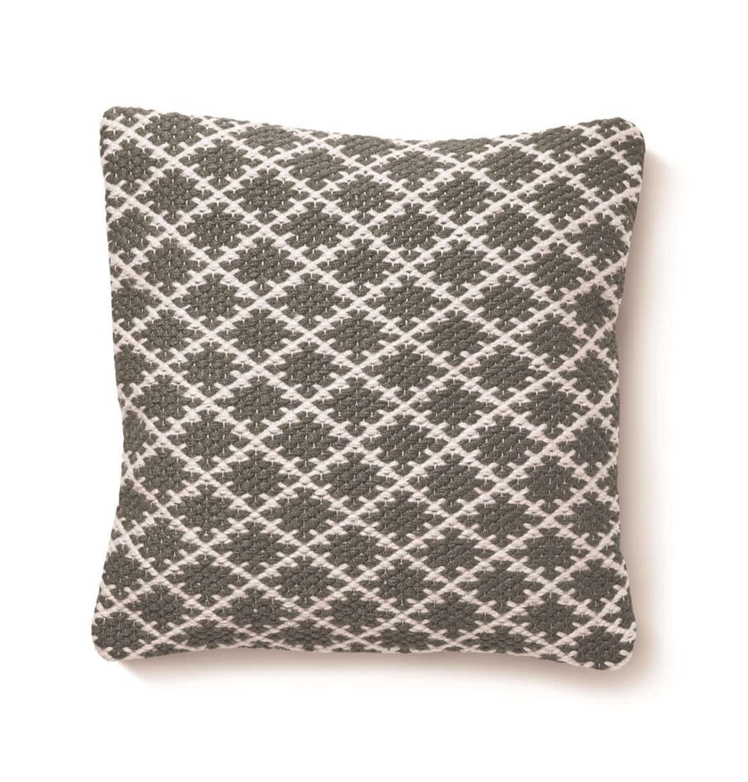 Trellis Design Woven Cushion