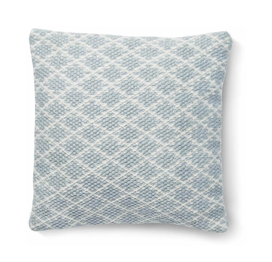 Trellis Design Woven Cushion |Eco-Friendly Comfort |The Rugs