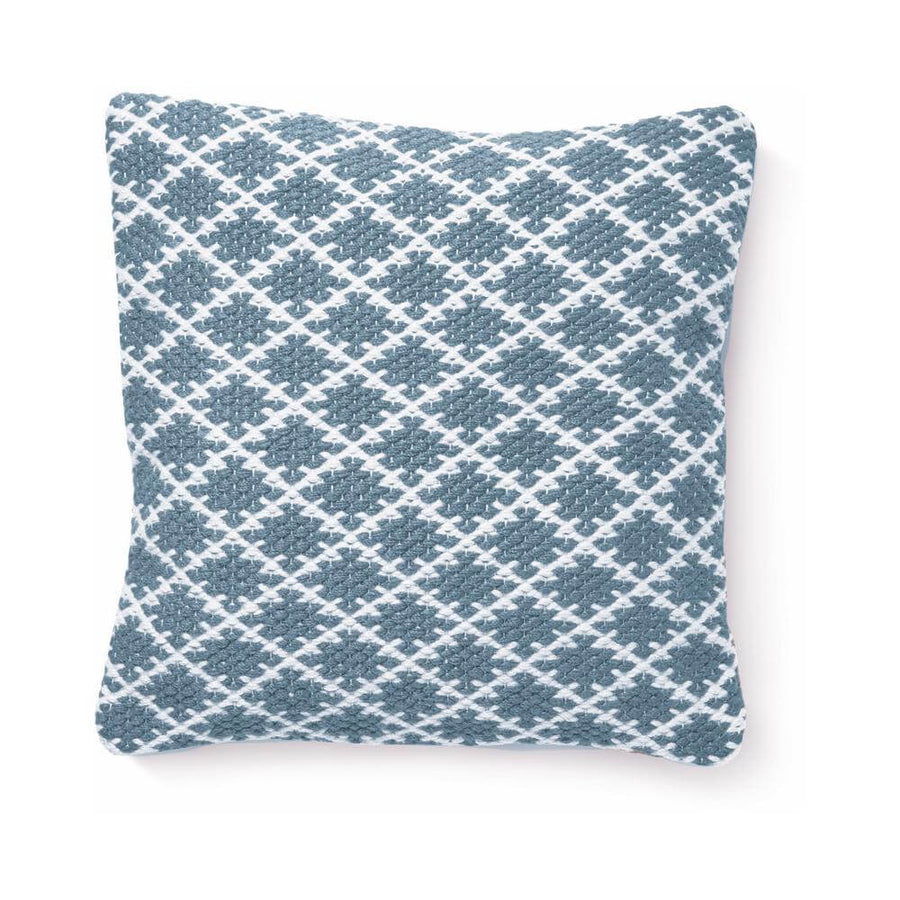 Trellis Design Woven Cushion |Eco-Friendly Comfort |The Rugs