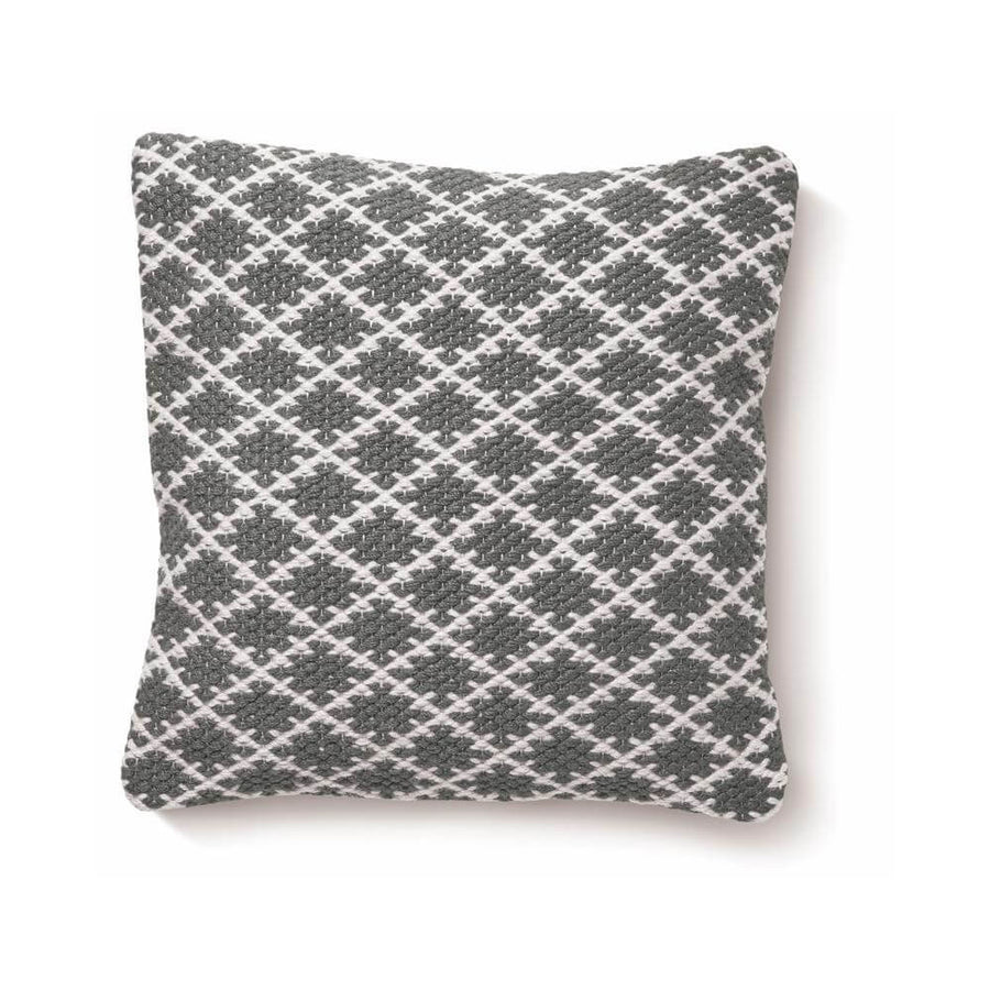 Trellis Design Woven Cushion |Eco-Friendly Comfort |The Rugs