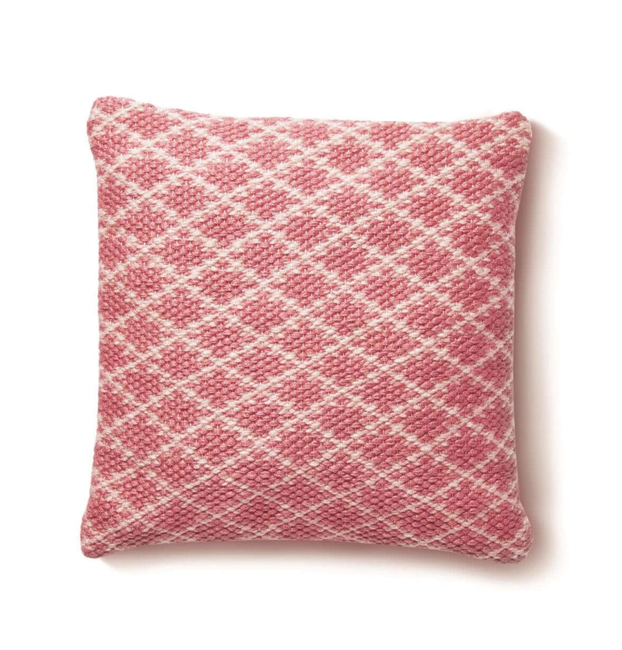 Trellis Design Woven Cushion |Eco-Friendly Comfort |The Rugs