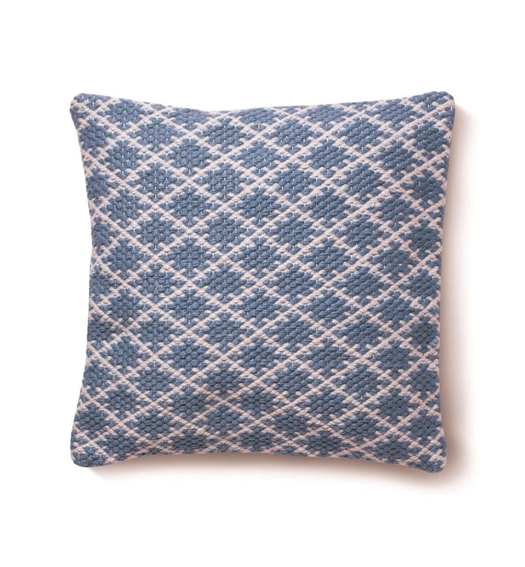 Trellis Design Woven Cushion