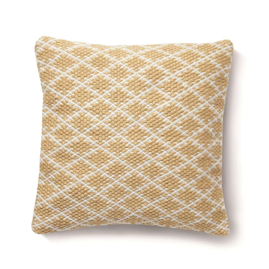 Trellis Design Woven Cushion |Eco-Friendly Comfort |The Rugs