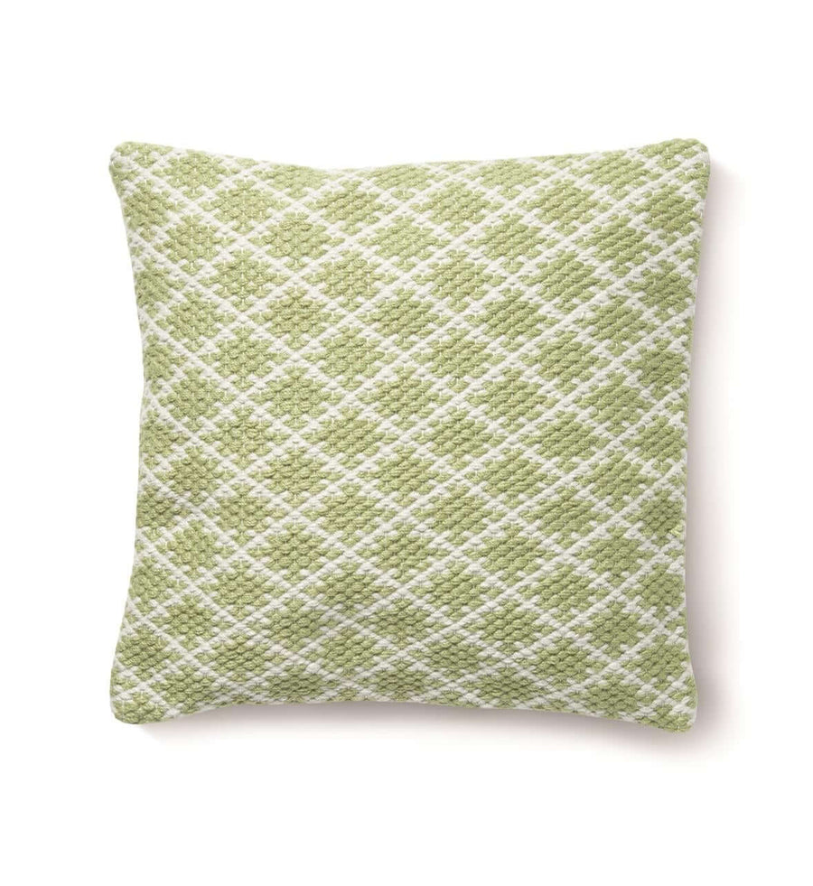 Trellis Design Woven Cushion |Eco-Friendly Comfort |The Rugs