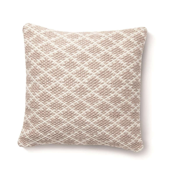 Trellis Design Woven Cushion