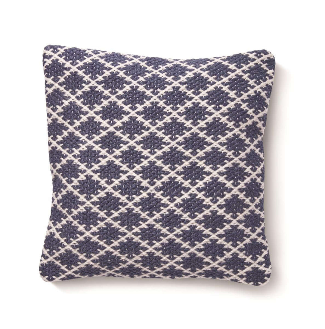 Trellis Design Woven Cushion