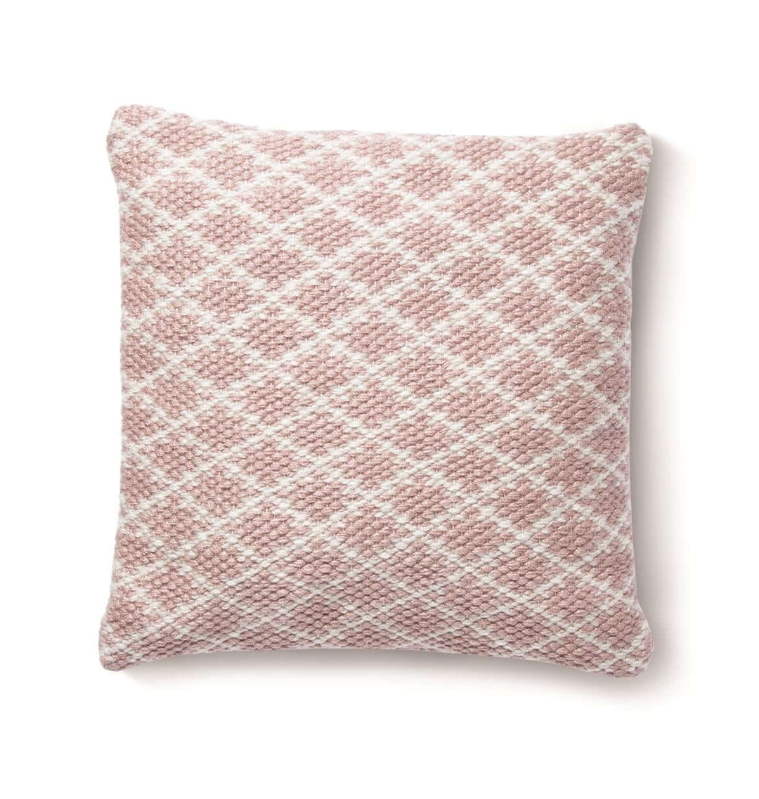 Trellis Design Woven Cushion