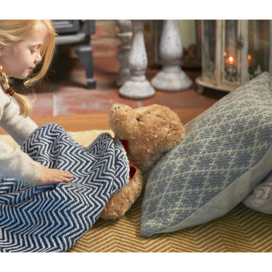 Trellis Design Woven Cushion |Eco-Friendly Comfort |The Rugs