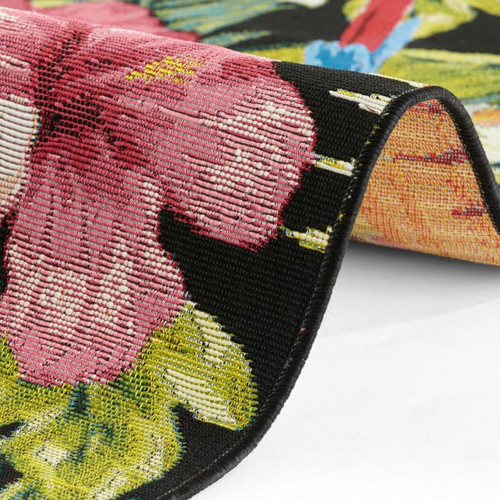 Indoor-Outdoor Tropical Design Rug