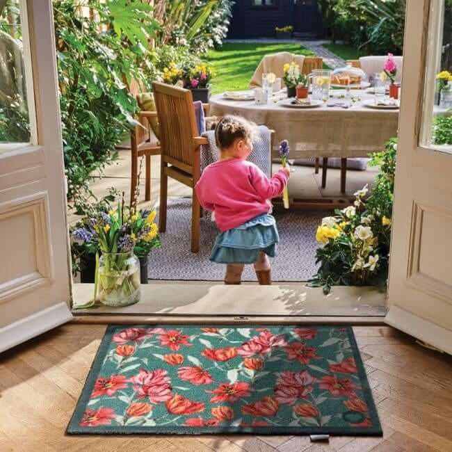 The Rugs Eco-Friendly Floral Mats | Nature-Inspired Decor
