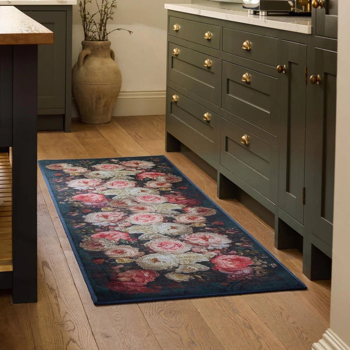 Eco-Washable Twilight Garden Rug