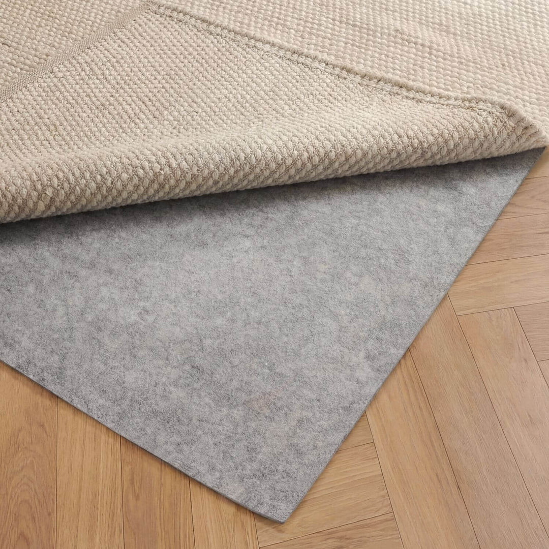 Vikosa Solid Rug Underlay Prove Grey ultra low