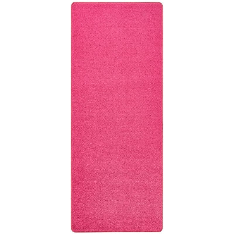 Modern Plain Pink Rug – Soft Short Pile