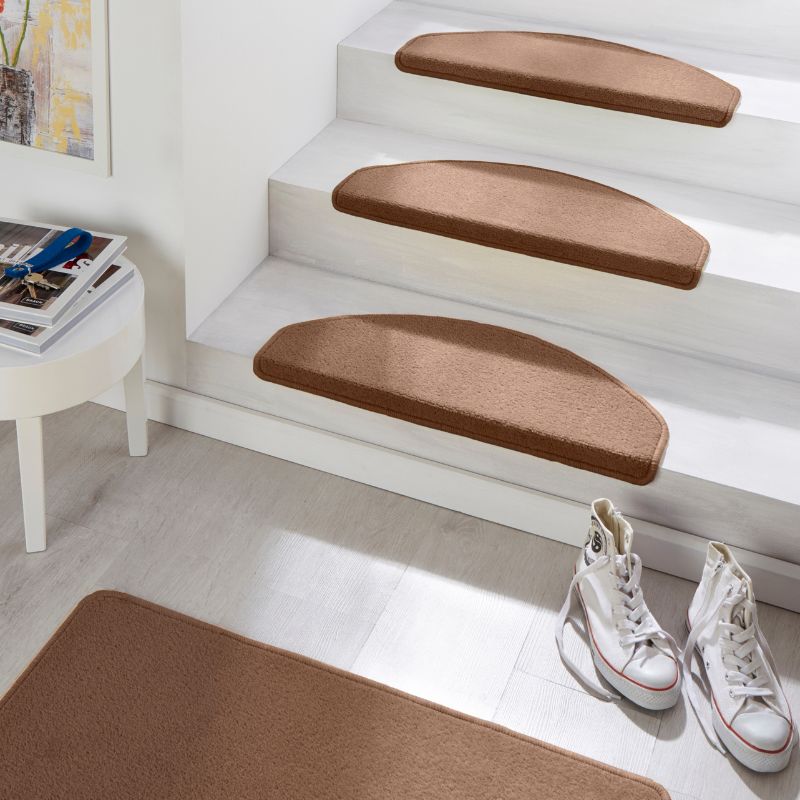 Modern Plain Brown Rug – Soft Short Pile