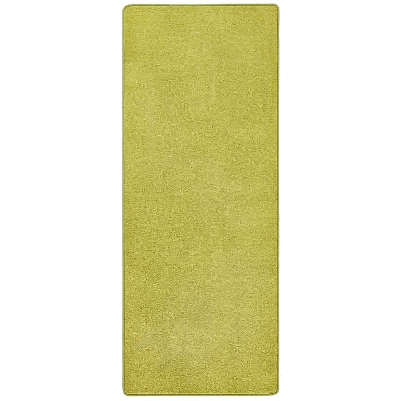 Modern Plain Green Rug – Soft Short Pile