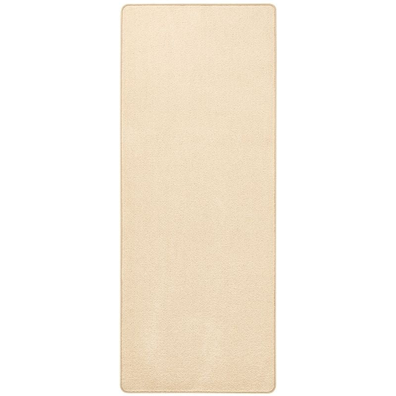 Modern Plain Cream Rug – Soft Short Pile