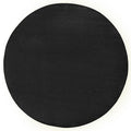 Modern Plain Black Rug – Soft Short Pile